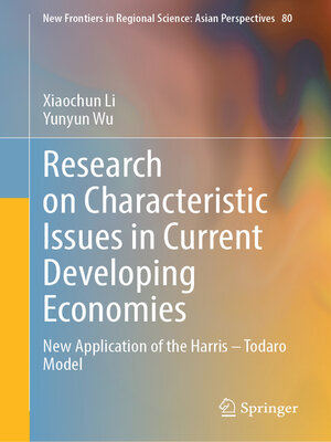 cover image of Research on Characteristic Issues in Current Developing Economies